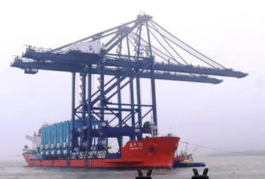 New Port Oakland Crane