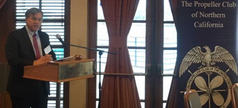 PMSA’s McLaurin warns about higher California taxes to reduce maritime emissions.